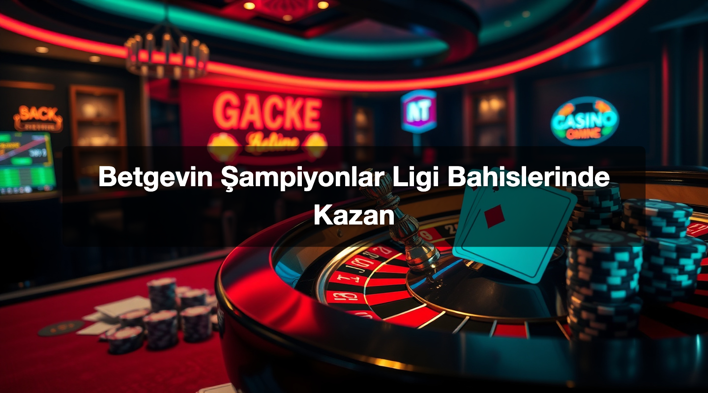 Betgevin Şampiyonlar Ligi Bahislerinde Kazan